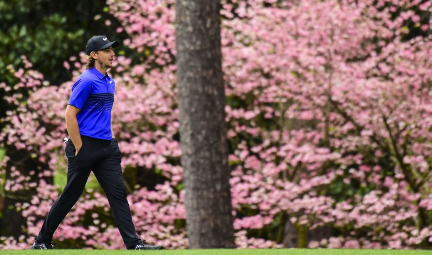 AUGUSTA, GA - APRIL 03:  Tommy Fleetwood of England walks on the second hole during a practice round prior to the start of the 2017 Masters Tournament at Augusta National Golf Club on April 3, 2017 in Augusta, Georgia.  (Photo by Harry How/Getty Images)
