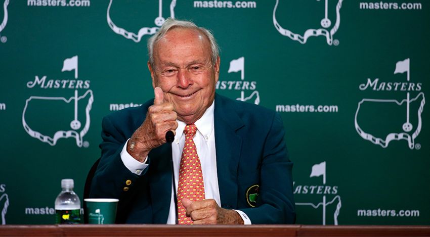 A long list of past Masters winners will carry on Arnold Palmer's legacy at the Champions Dinner on Tuesday night in Augusta. (Rob Carr/Getty Images)