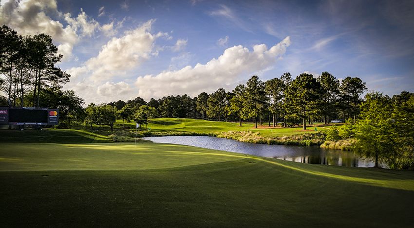 The fifth hole at Eagle Point Golf Club in Wilmington, N.C. (Scott Kunath/PGA TOUR)