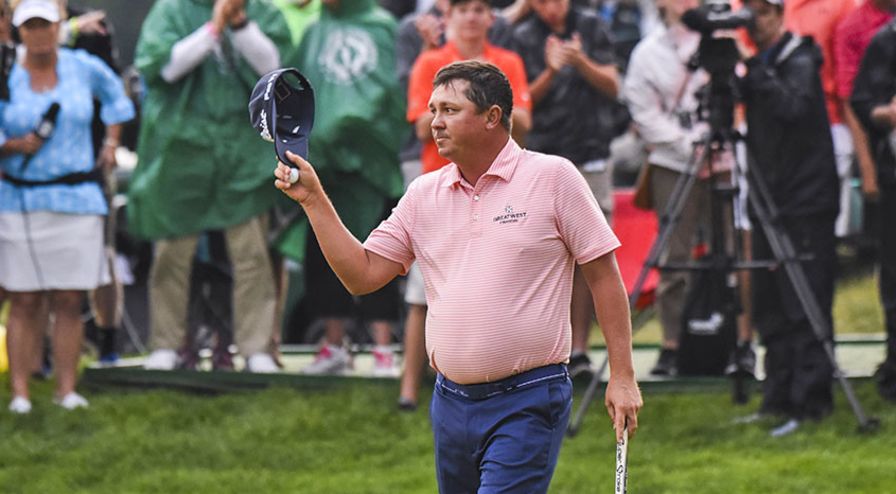 Jason Dufner was the second TOUR player this season to win with a 7-wood in the bag. (Keyur Khamar/PGA TOUR)