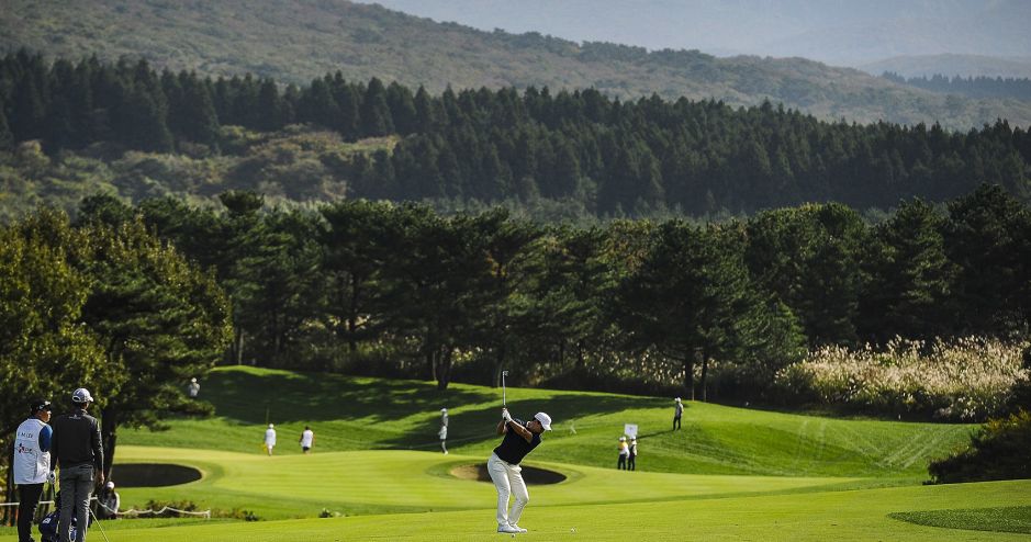 The first official PGA TOUR season event in Korea got under way on Thursday at the scenic Club at Nine Bridges, which is ranked among the top 100 courses in the world. (Matt Roberts/Getty Images)