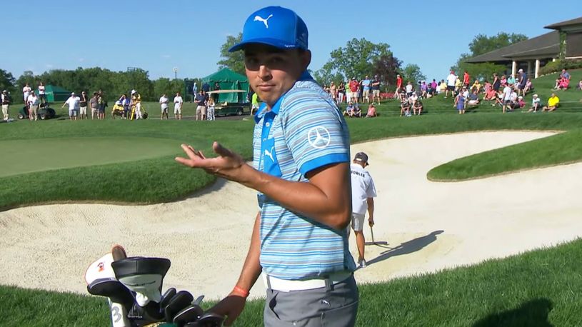 Rickie Fowler's thrilling bunker hole-out is the Shot of the Day