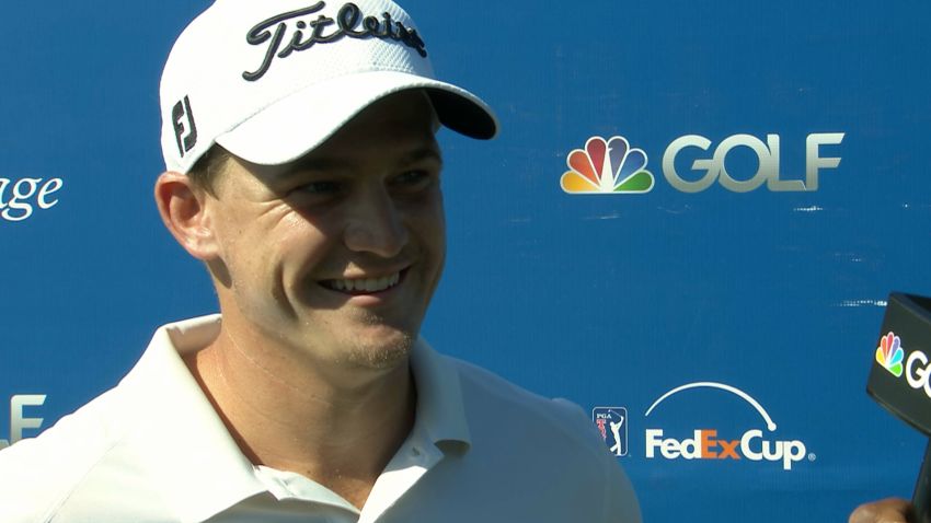 Bud Cauley interview after Round 1 of RBC Heritage