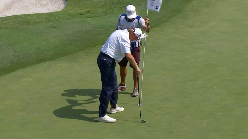 Ernie Els' short-game skills in full effect for the Shot of the Day