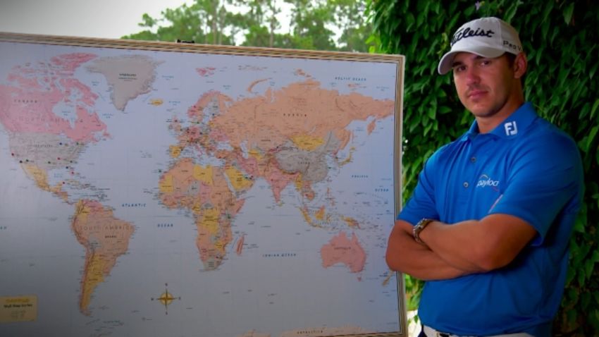 Brooks Koepka’s journey around the world