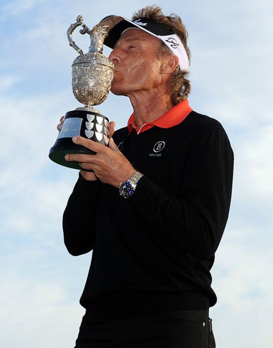 Bernhard Langer at 2014 Open, Royal Porthcawl
