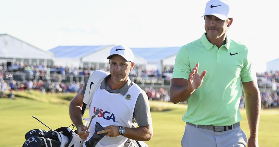 Brooks Koepka tied the U.S. Open scoring record in relation to par with a 16-under finish on Sunday. (Ross Kinnaird/Getty Images)