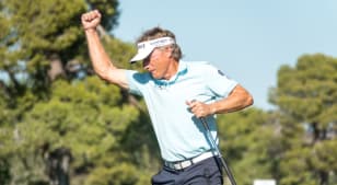 Bernhard Langer shoots 8-under 63, beating his age for the first time