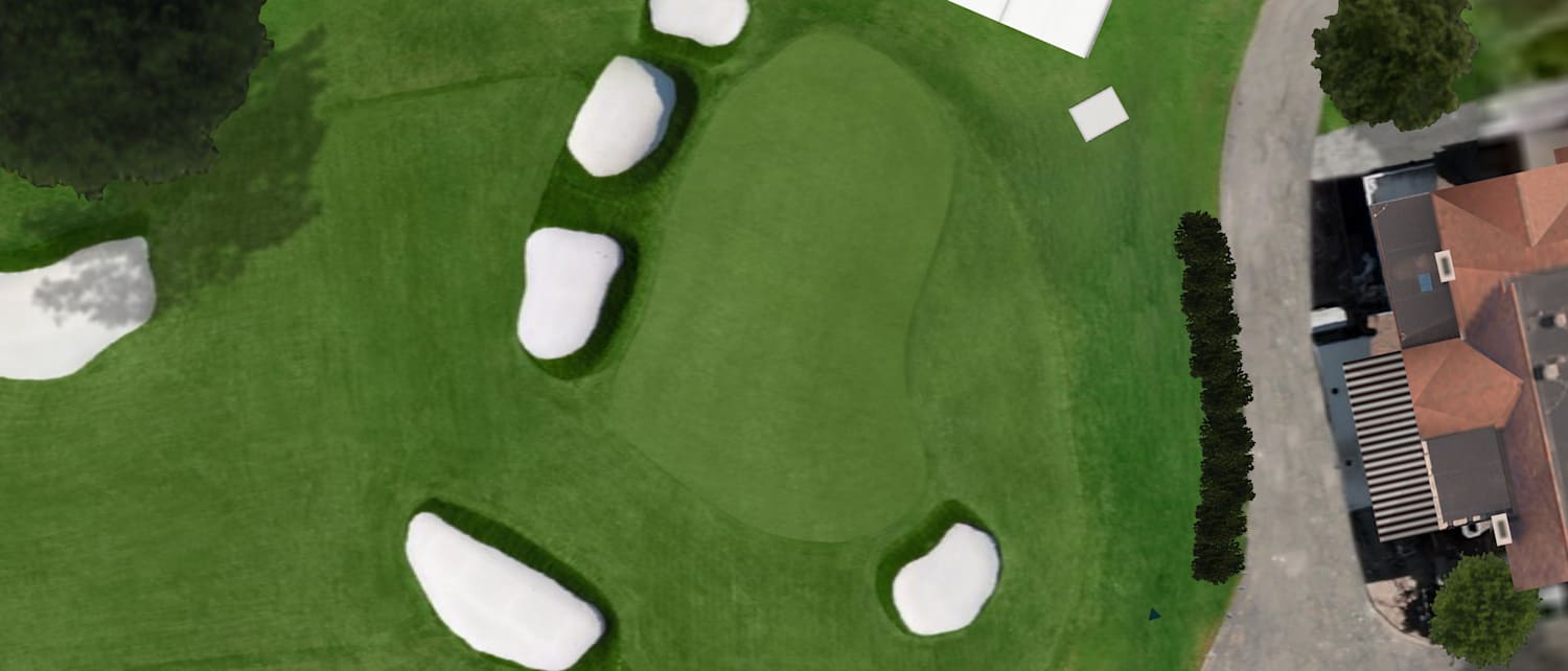 hole location 18