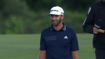 Dustin Johnson S Monster Drive From 430 Yards At Sentry