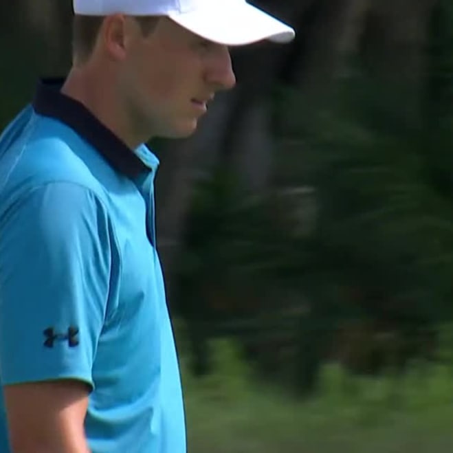 jordan spieth no hat