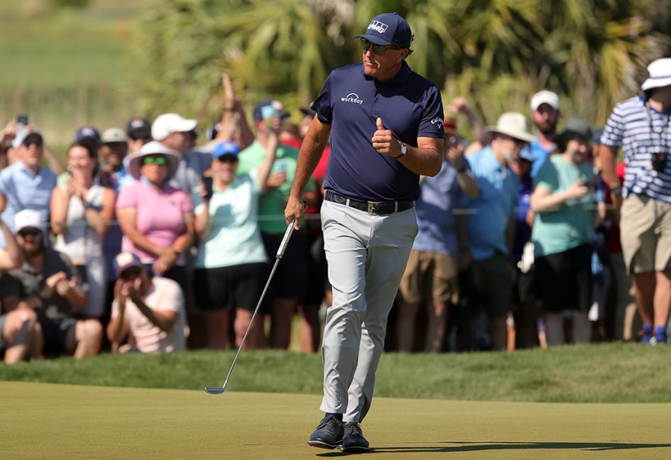 Mickelson makes history, wins dramatic PGA Championship