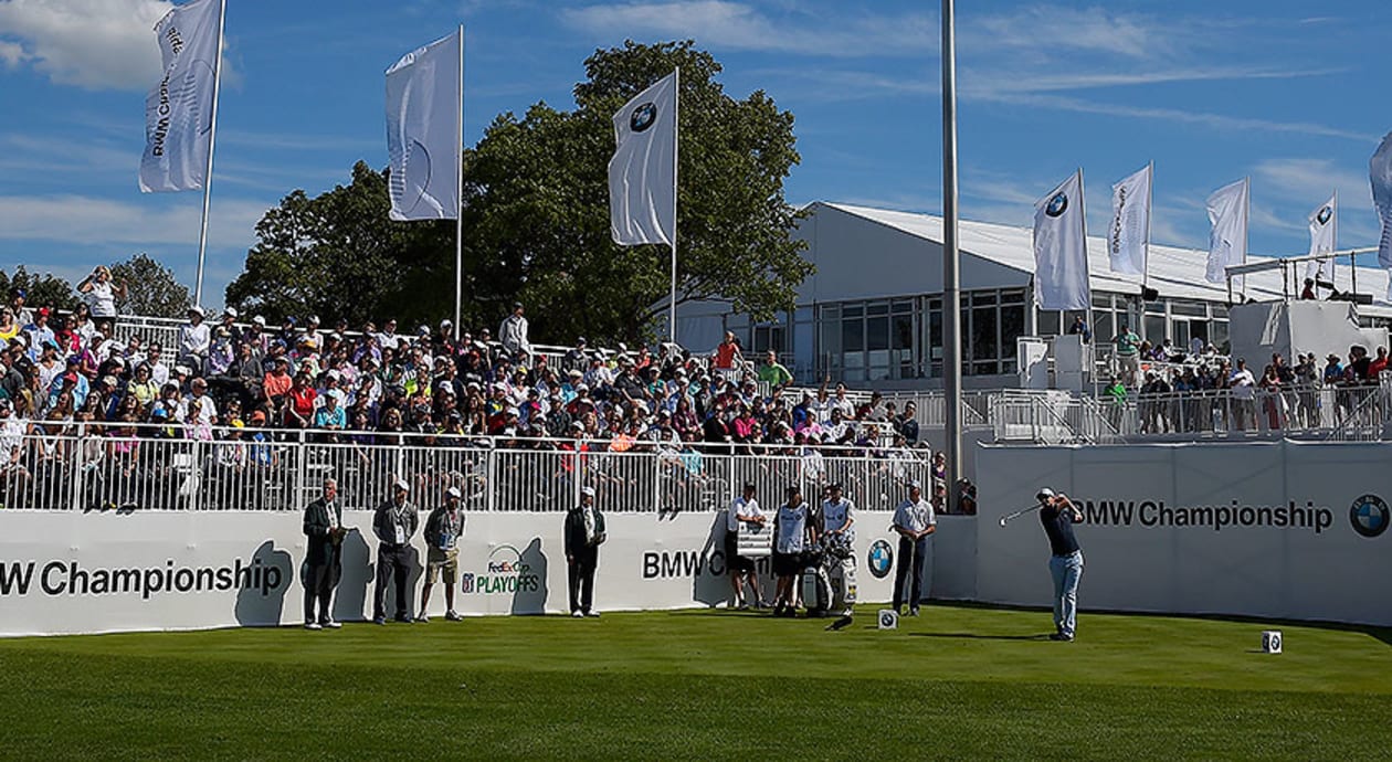 bmw championship tee times today