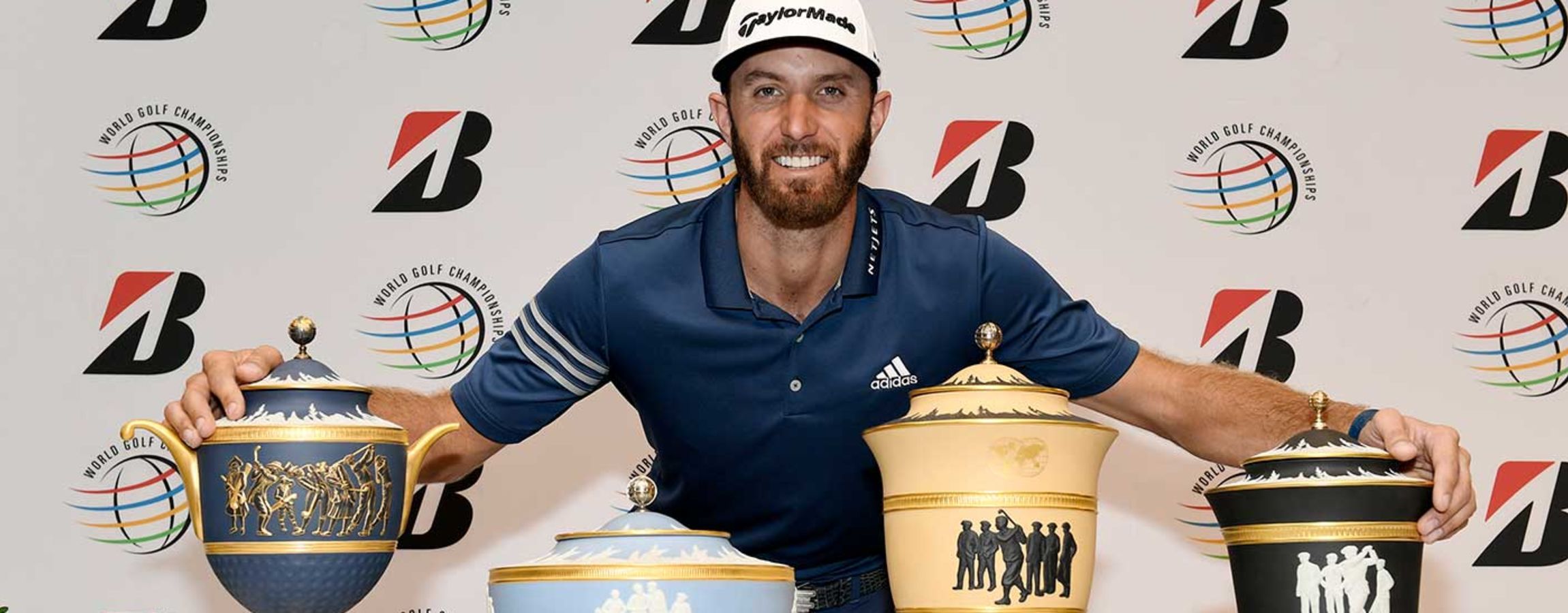 Johnson Wins Historic World Golf Championships Grand Slam