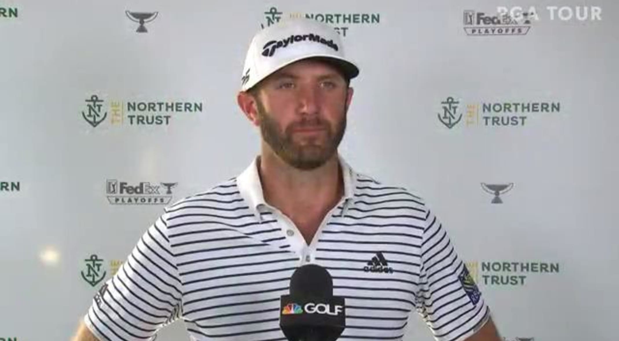 Dustin Johnson Round 2 Recap At 2020 Northern Trust Pga Tour