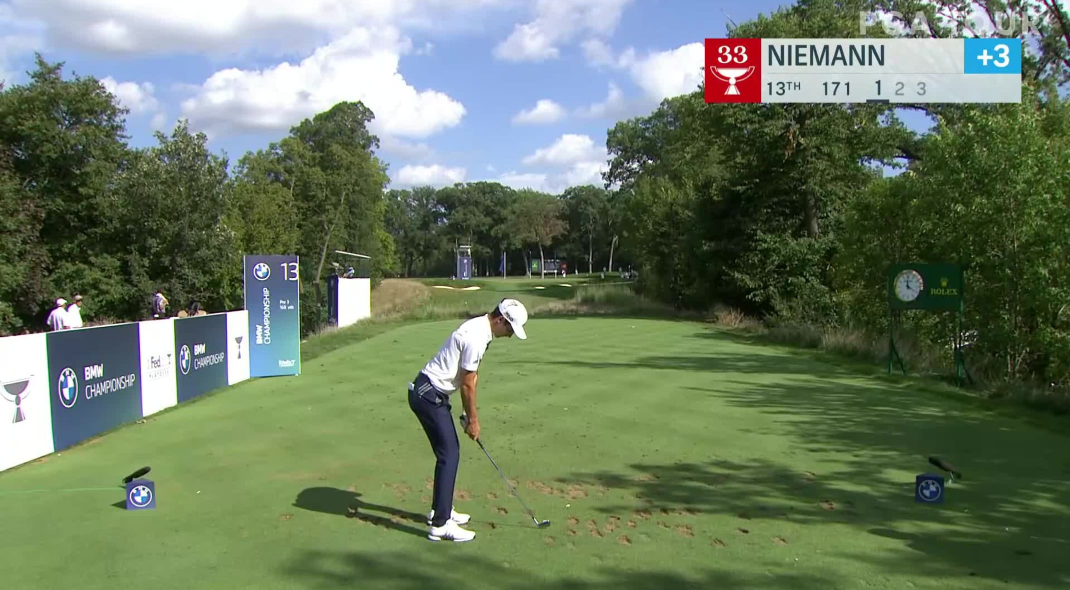 Joaquin Niemann Round 2 Recap At 2020 Bmw Championship Pga Tour