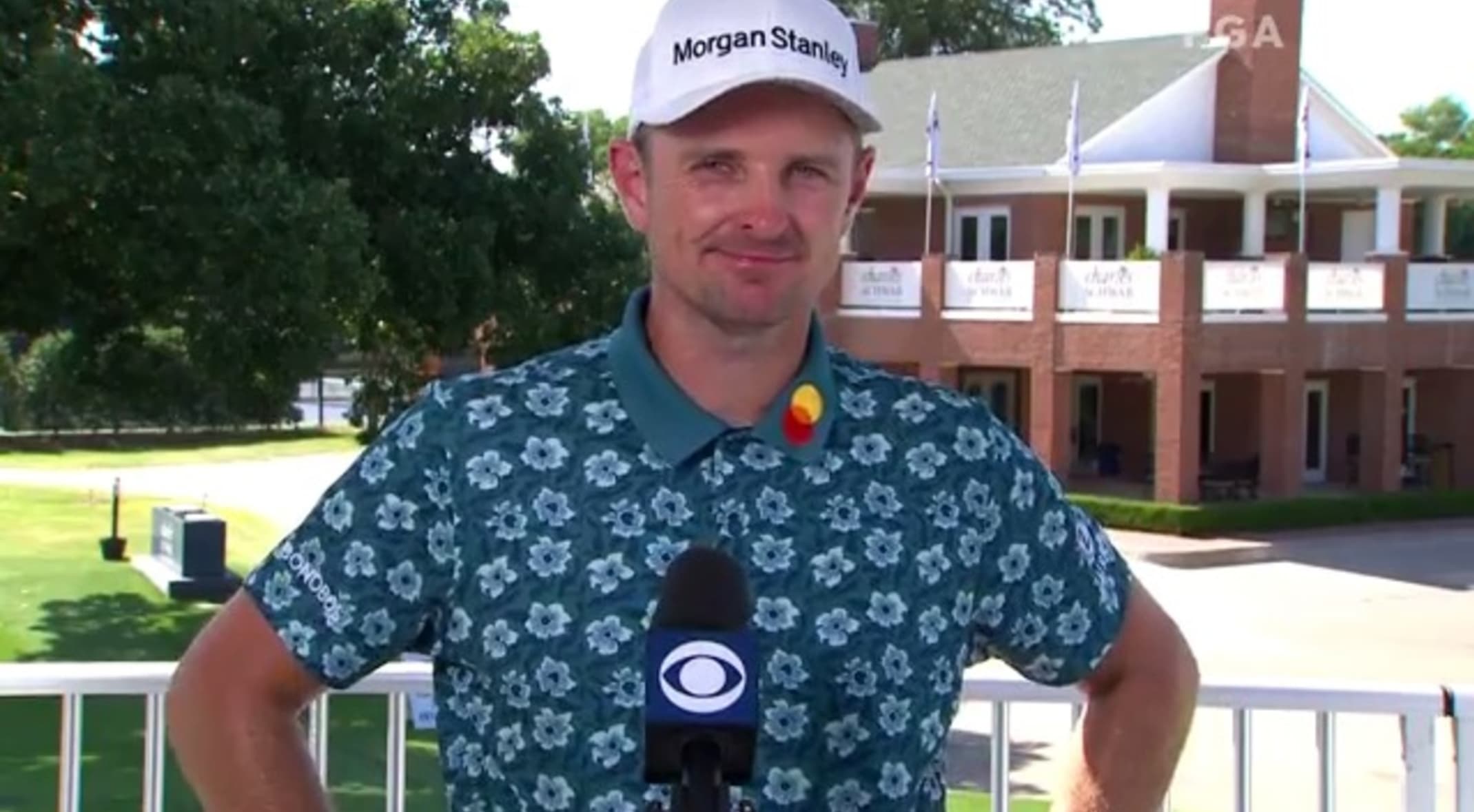 justin rose morgan stanley hat