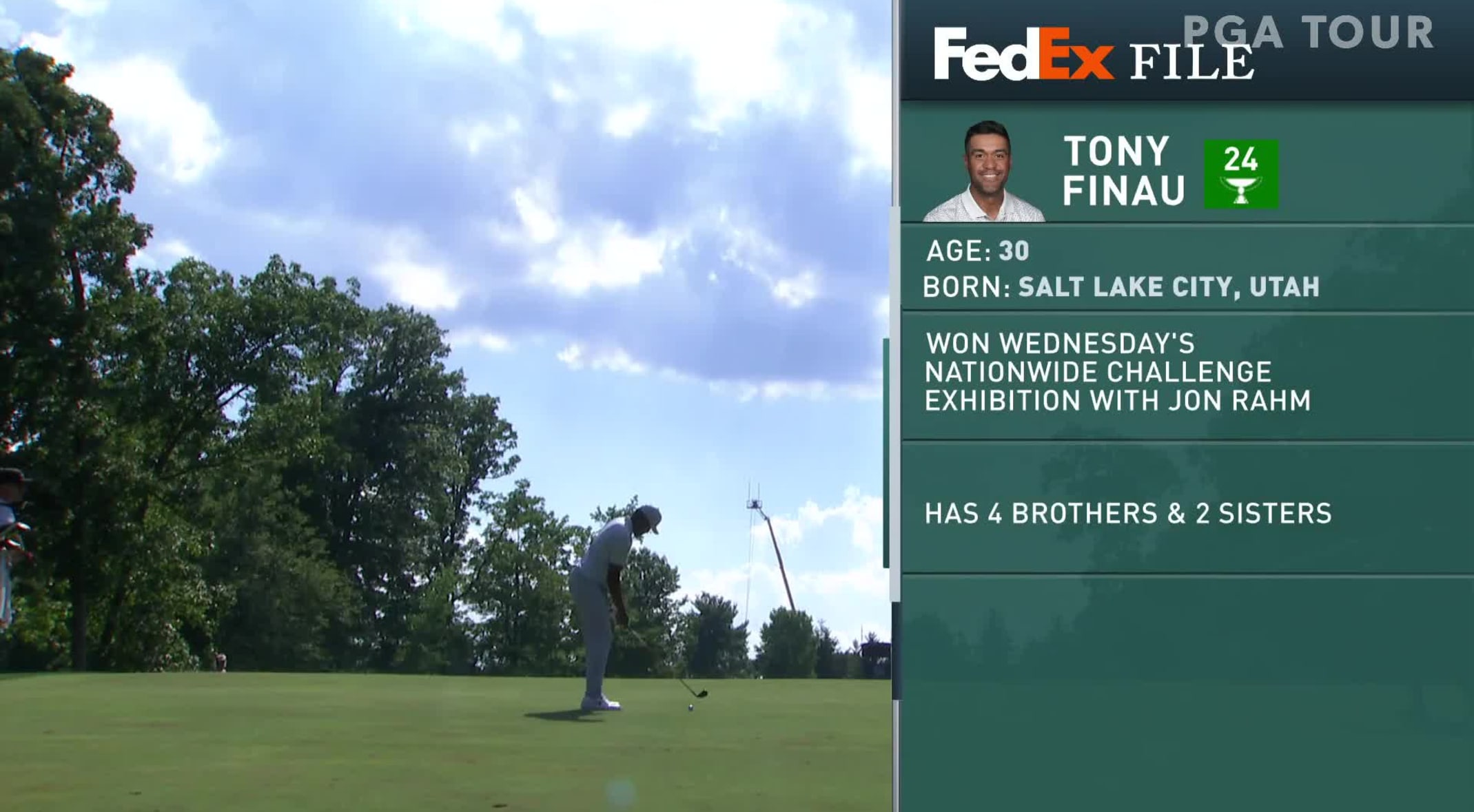 Tony Finau Round 3 Recap At 2020 Memorial Tournament Presented By Nationwide Pga Tour