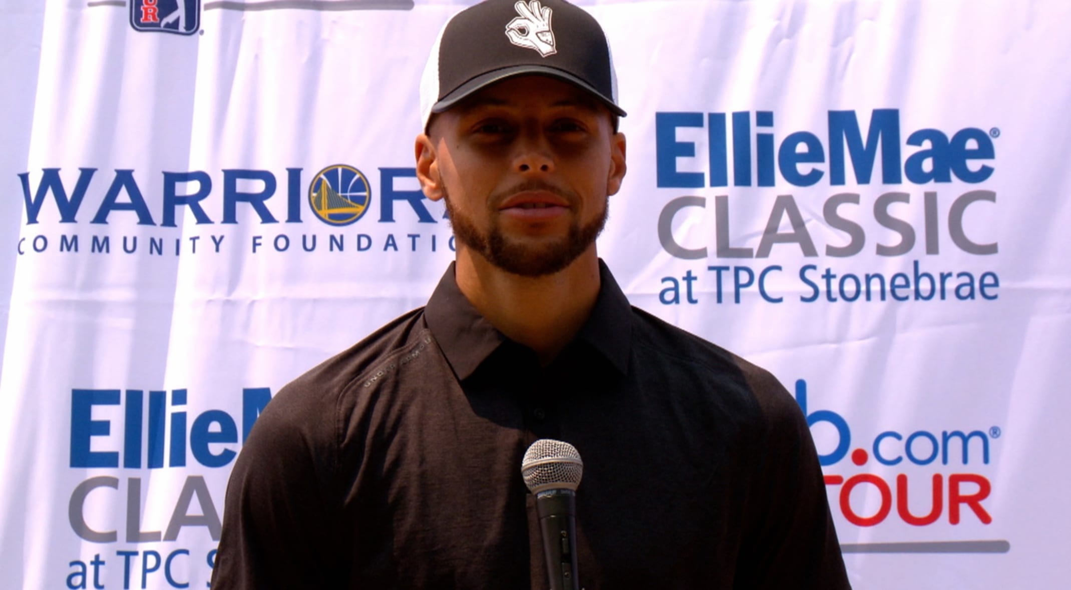 Stephen Curry believes he can make cut at his second Ellie Mae Classic