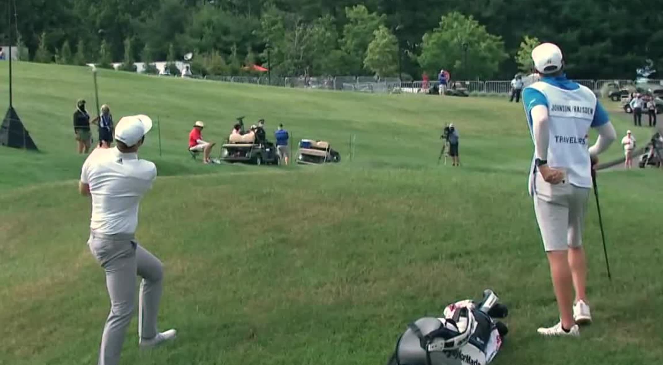 Dustin Johnson Round 1 Recap At 2020 Travelers Championship Pga Tour