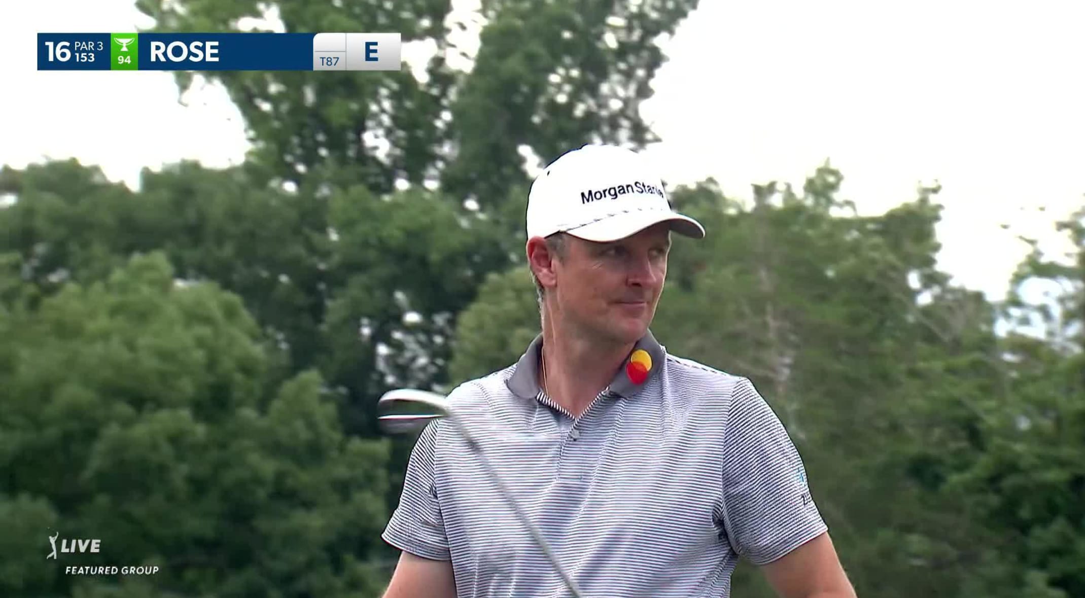 justin rose logo hat