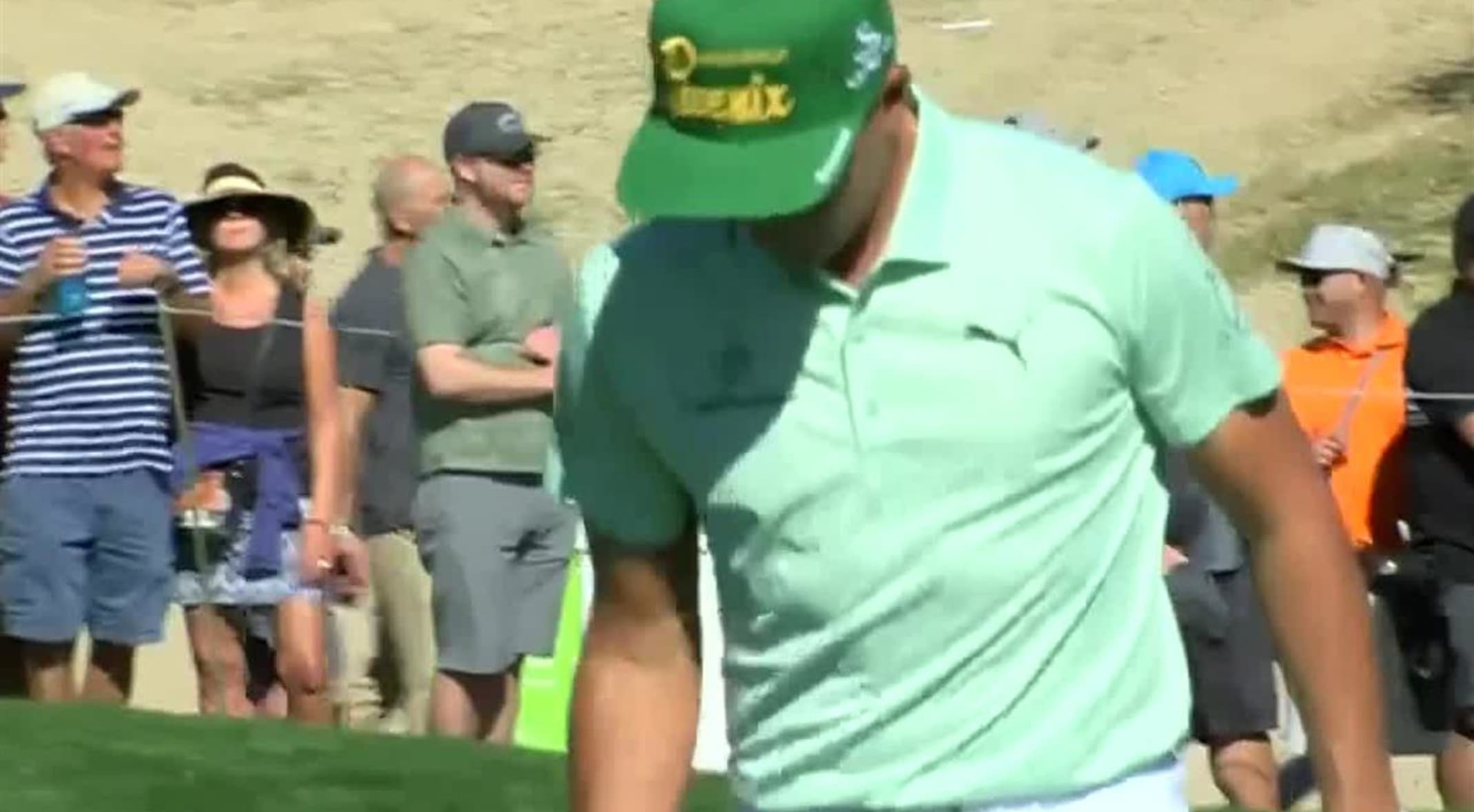 rickie fowler hat waste management