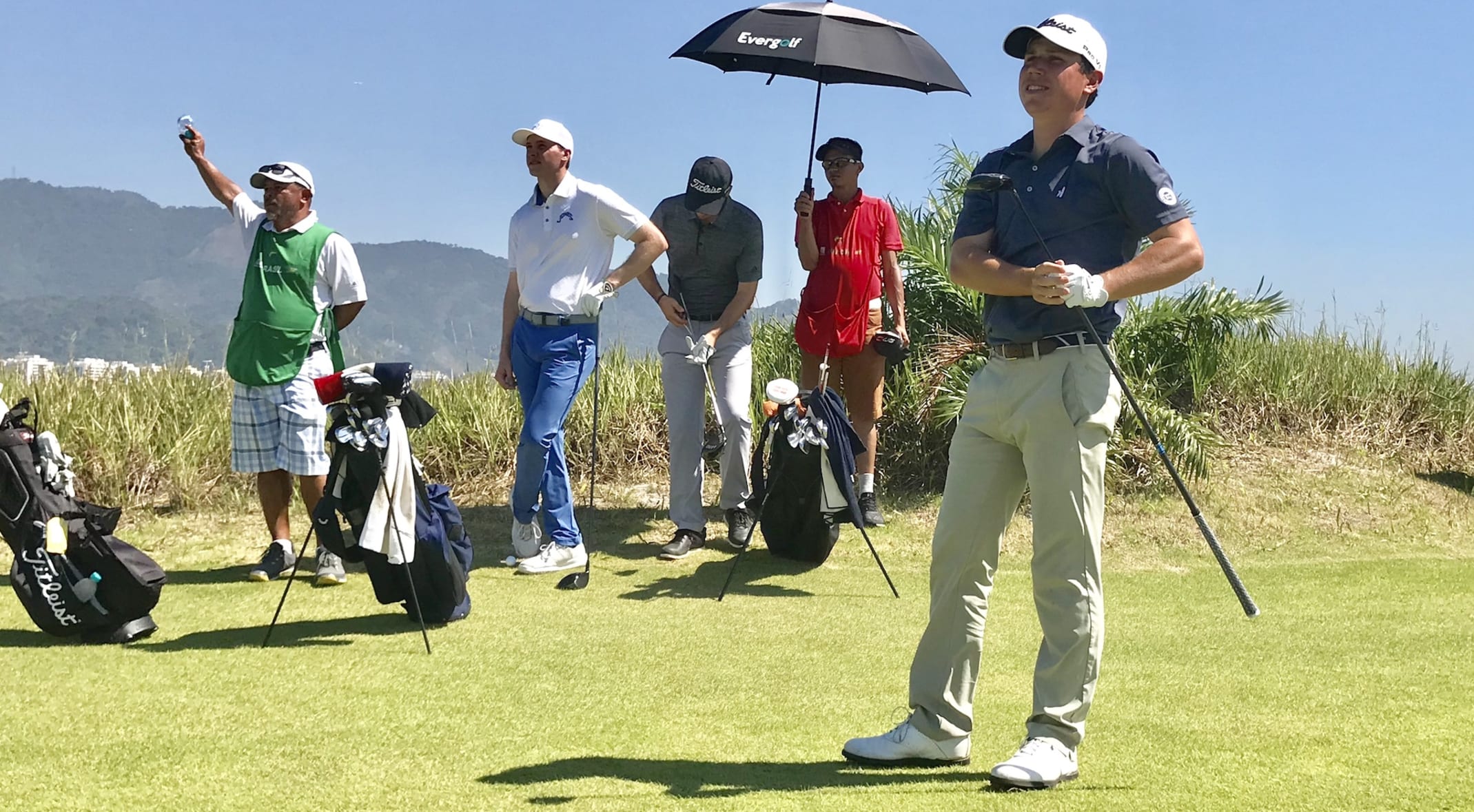 Flavin Joins Raza Atop Leaderboard At Halfway Mark In Brazil