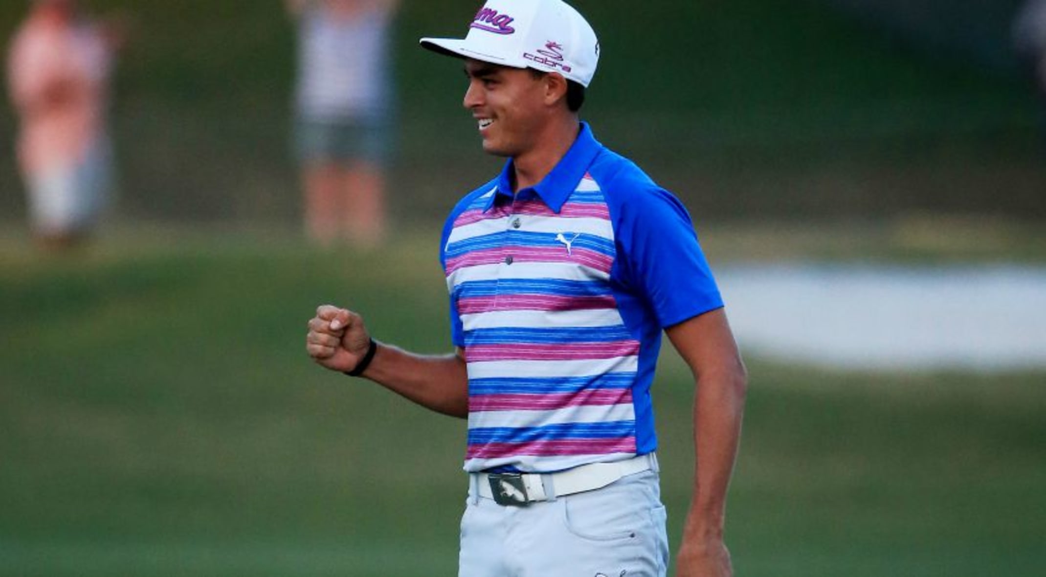 rickie fowler without a hat
