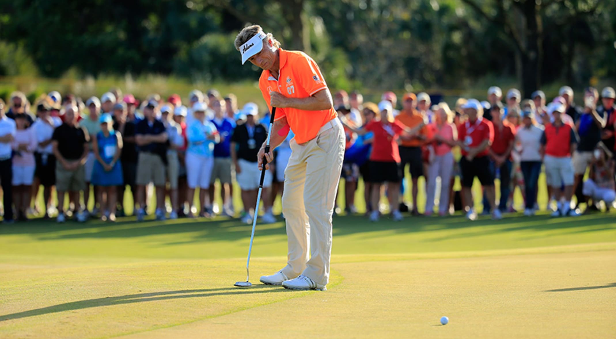 Langer A Quick Learner With New Putting Style
