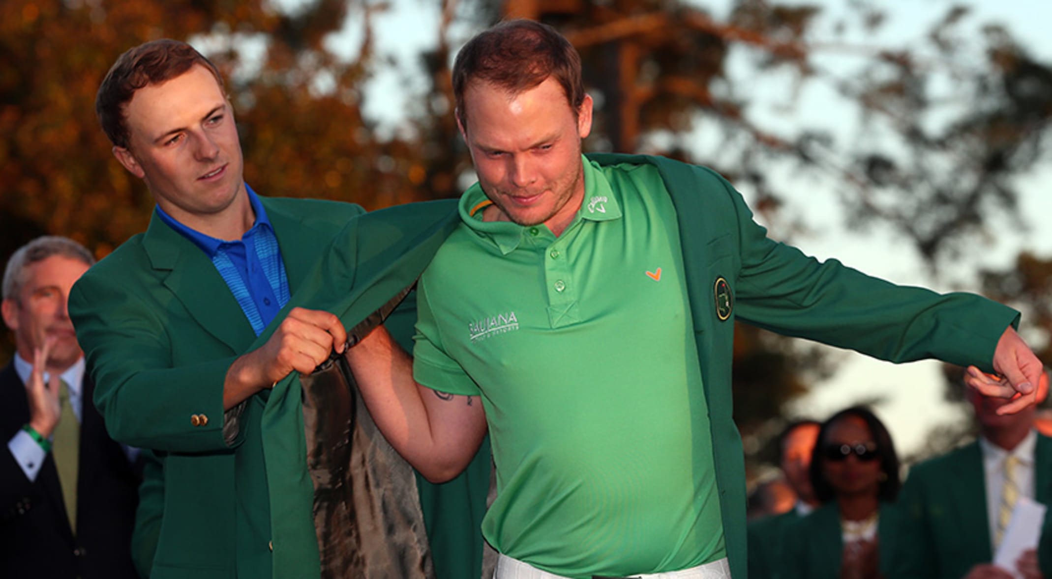 Danny willett green jacket clearance