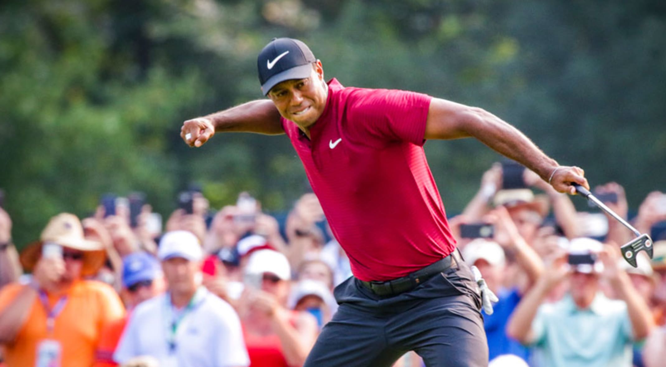 Tiger Woods Throws Charge Into Bellerive With Final Round 64