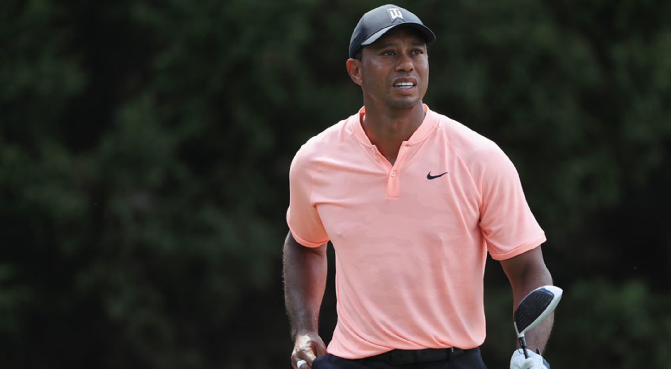 Tiger Woods Tied For The Lead At The Tour Championship