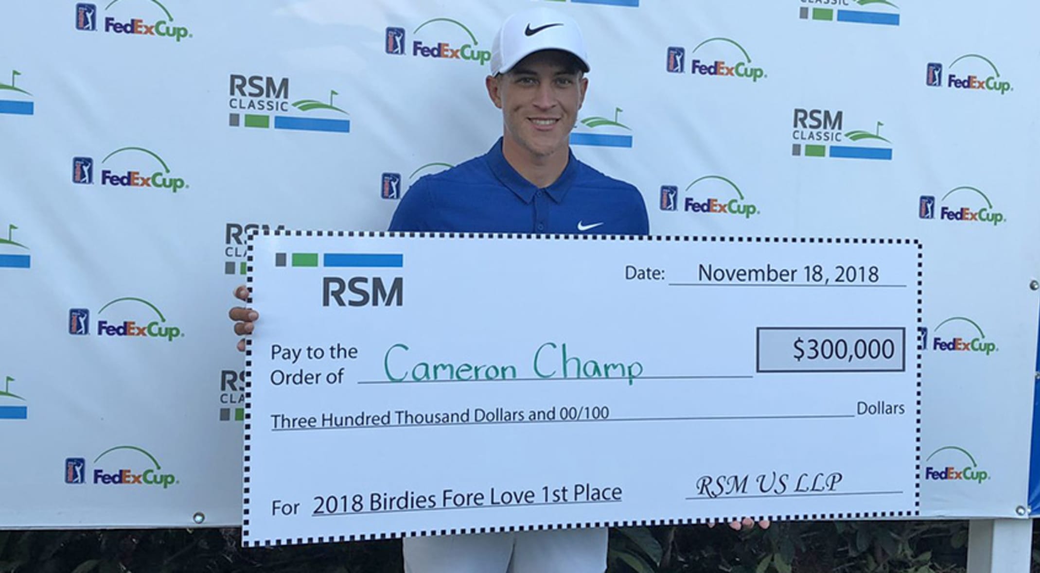 Rsm Davis Love Iii Kick Off Birdies Fore Love For First 11