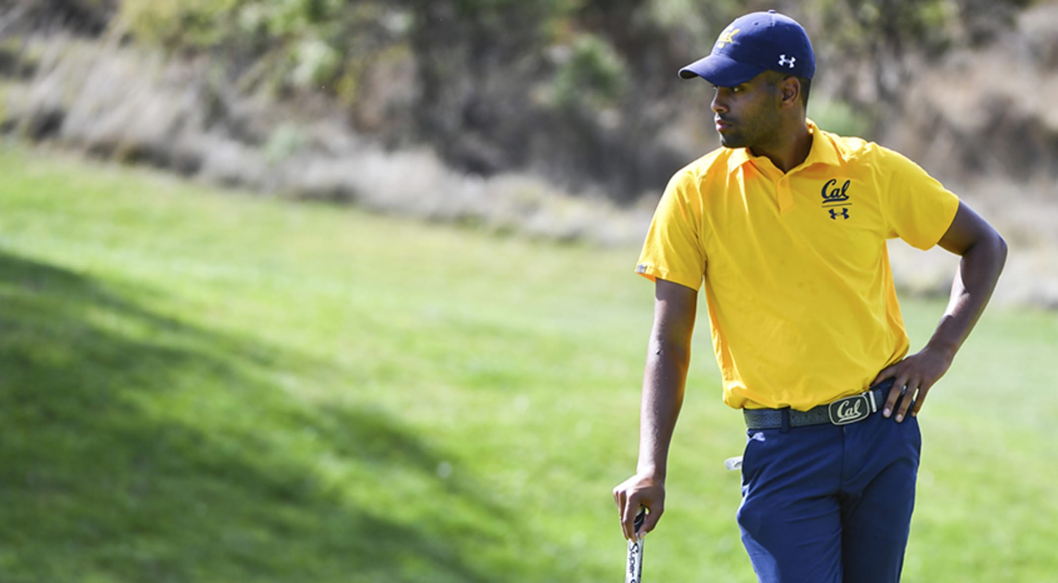 Crampton takes one-stroke lead into ...