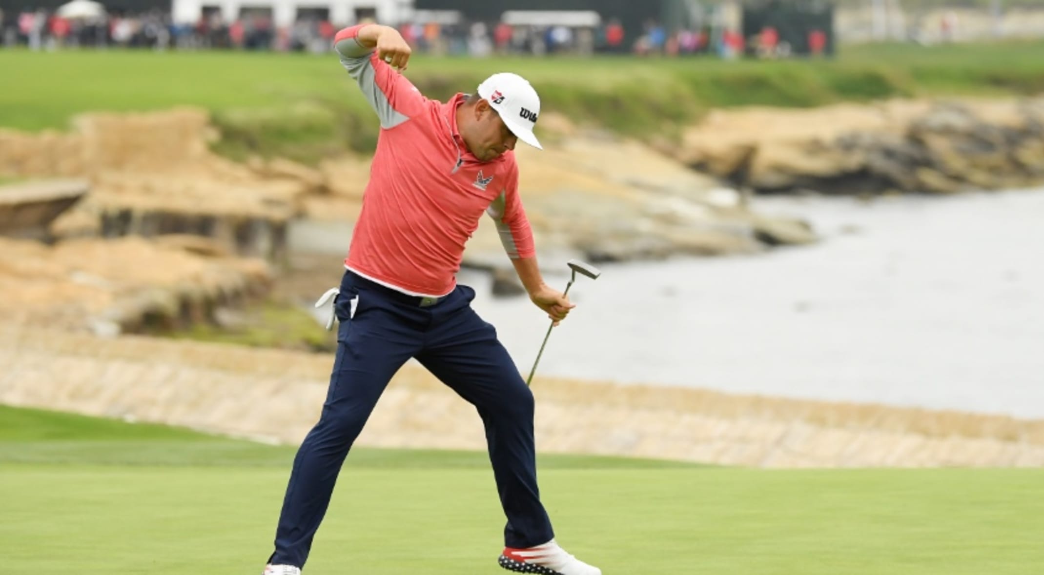 gary woodland us open golf shoes