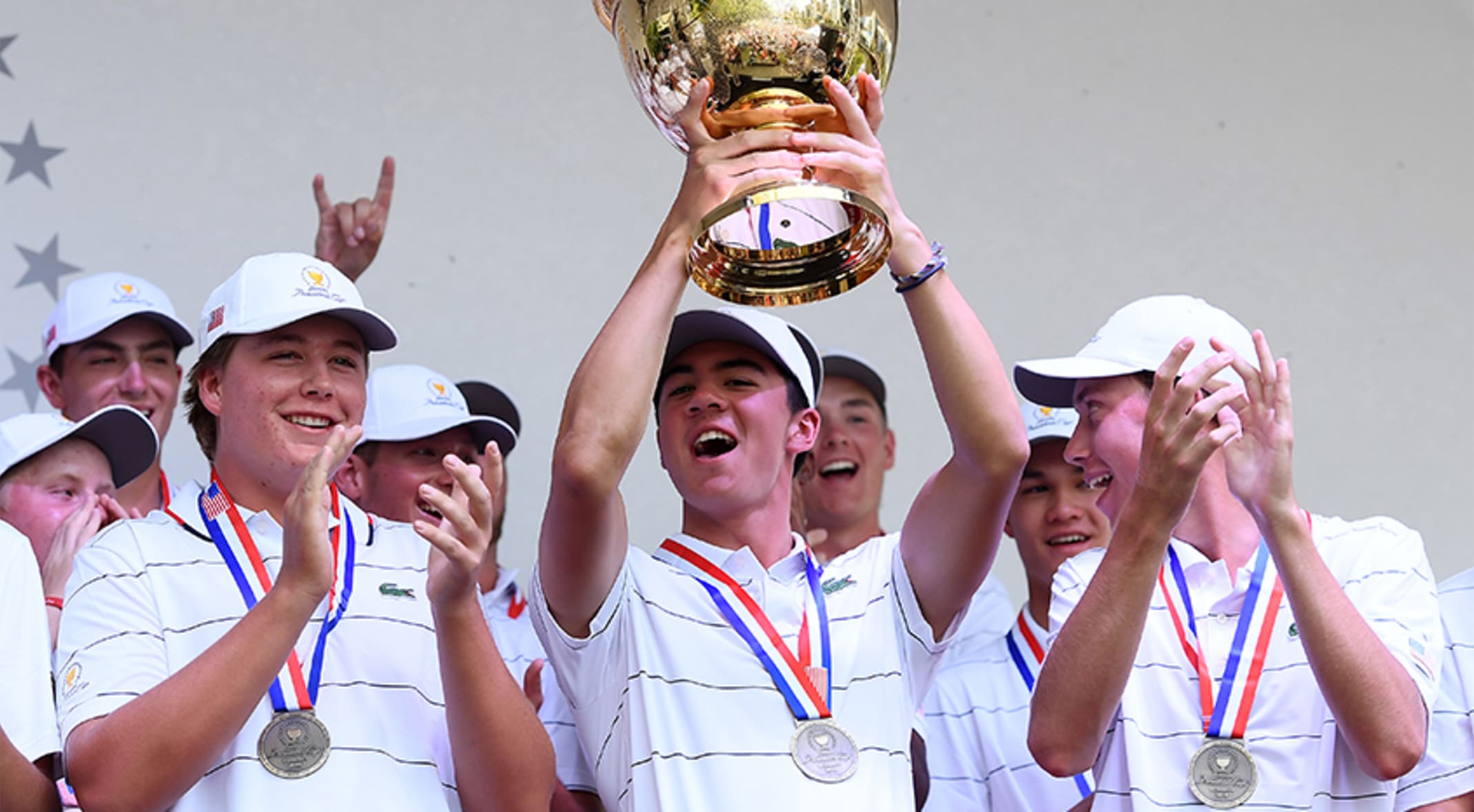 junior presidents cup u s team defeats international team
