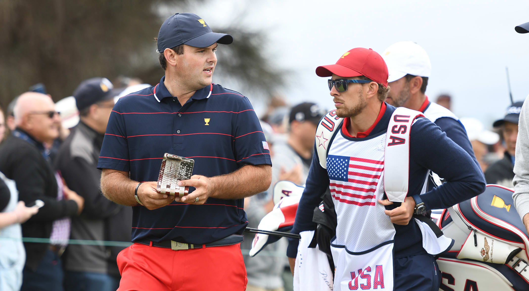 Patrick Reed Caddie Kessler Karain