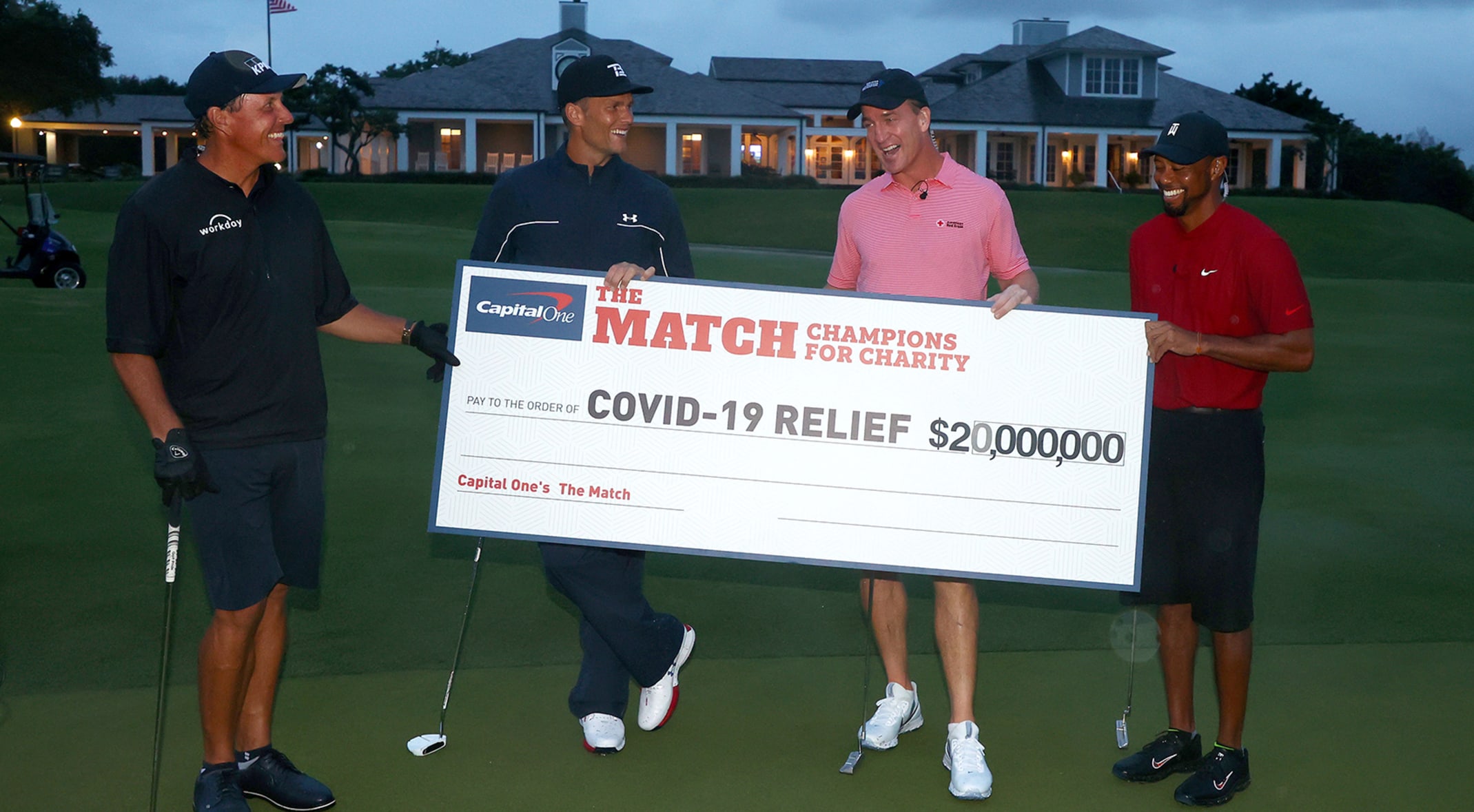Team Tiger Peyton Wins Capital One S The Match
