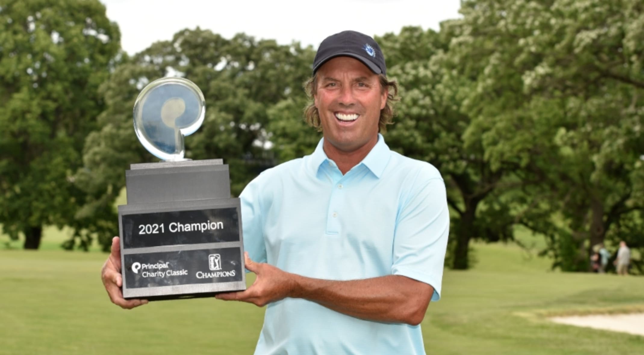 Defending champion Stephen Ames