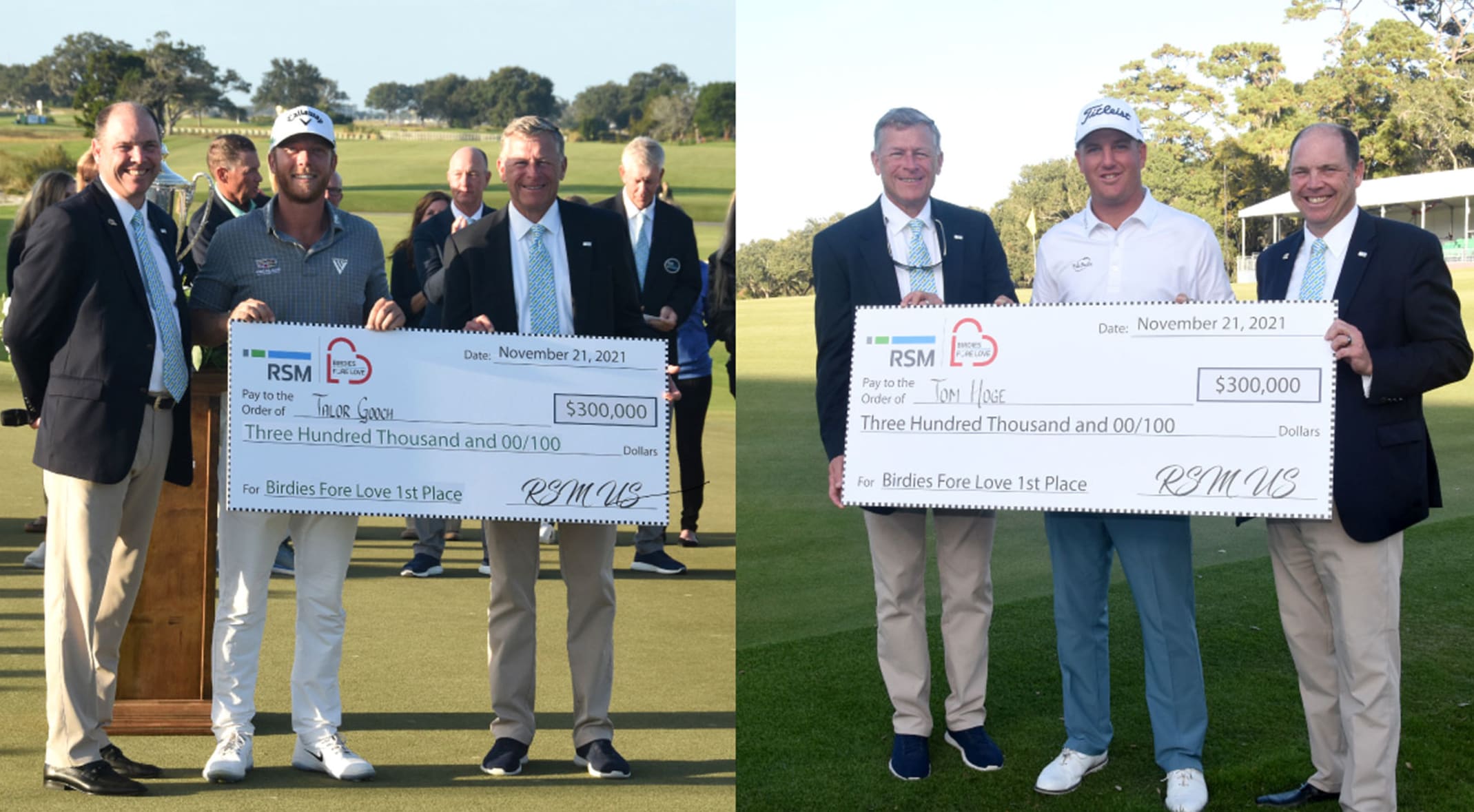 Talor Gooch, Tom Hoge win $300,000 each through RSM Birdies Fore Love