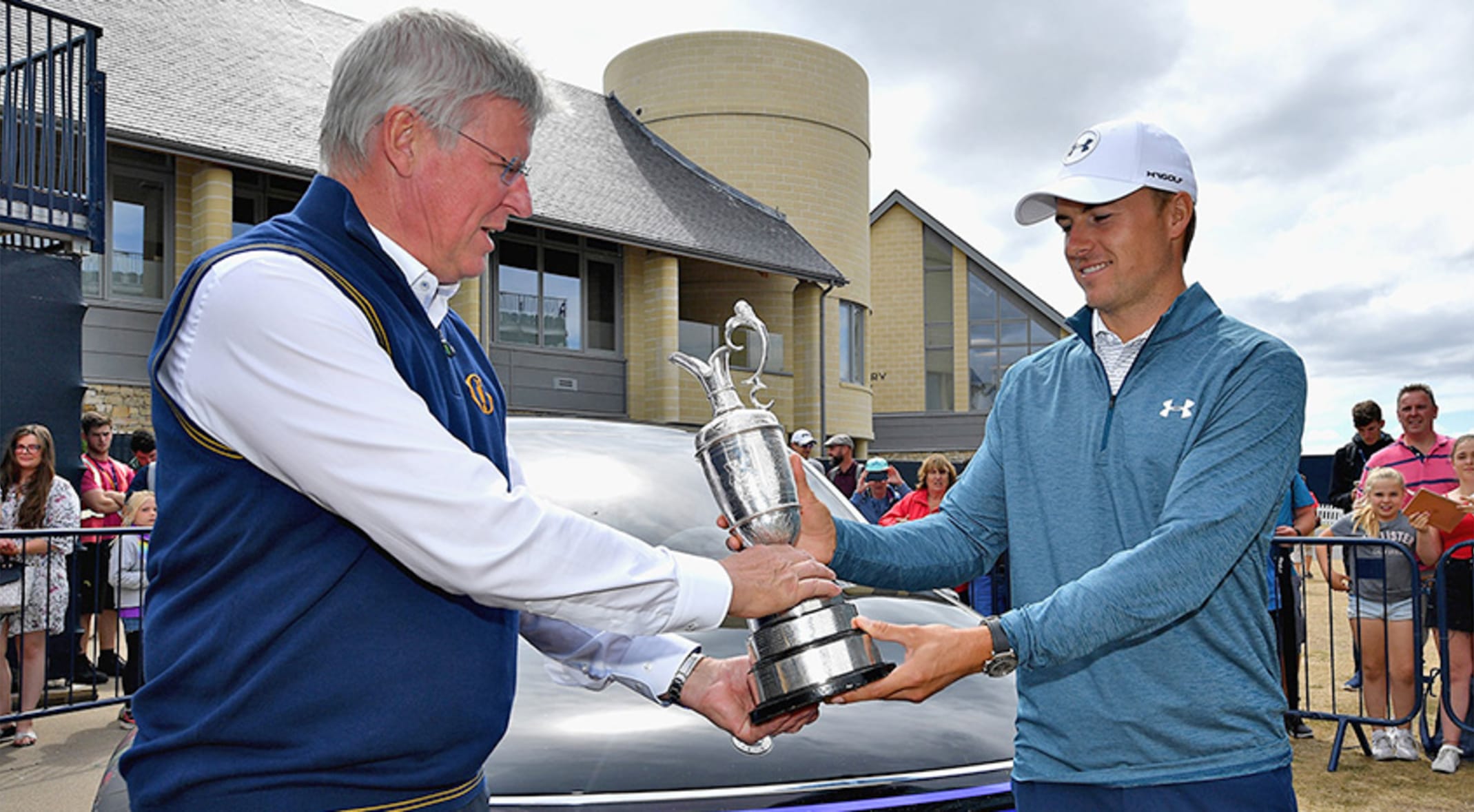 Much To His Chagrin Jordan Spieth Returns Claret Jug