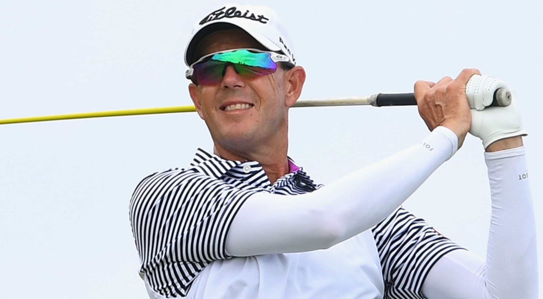 Stephen Leaney Gibby Gilbert Iii Lead Way At Pga Tour Champions