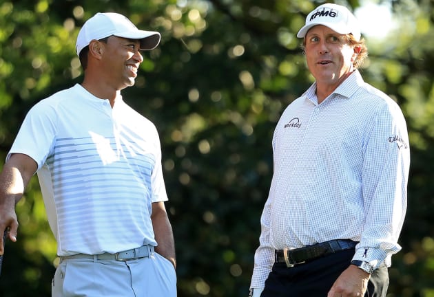 Masters notebook: Tiger, Phil playing on Tuesday