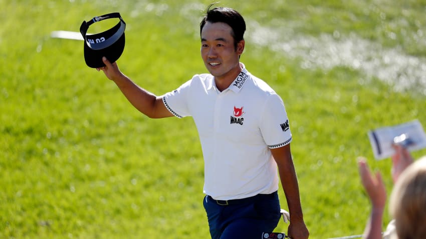 With his win at A Military Tribute at The Greenbrier, Na moved up 40 spots in the FedEx Cup Standings. (Rob Carr/Getty Images)