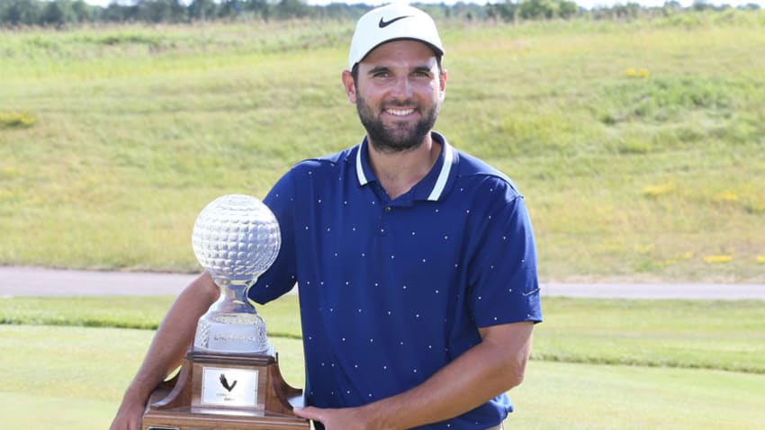 Paul Barjon carded a final-round 67 to clinch the win. (Claus Anderson/Mackenzie Tour)