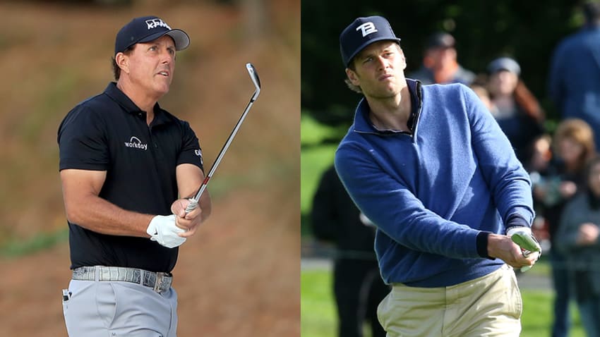 Phil Mickelson and Tom Brady Take on Bryson Dechambeau & Aaron Rodgers