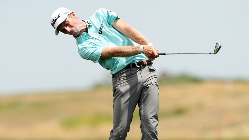 Wake Forest alum Will Zalatoris has finished top-six in all four Return to Golf events. (Matthew Stockman/Getty Images)