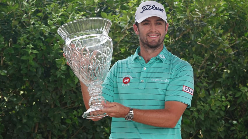 Riley became the first two-time winner on the Korn Ferry Tour this year with his win in San Antonio. (Mackenzie Perez/PGATOUR.COM)