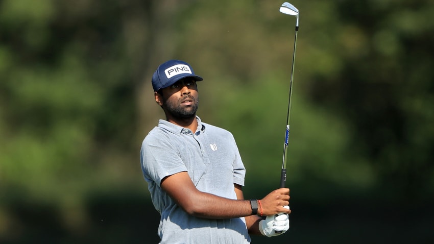 Sahith Theegala looks to take advantage at the Huntsville Championship after Monday qualifying. (Sam Greenwood/Getty Images)