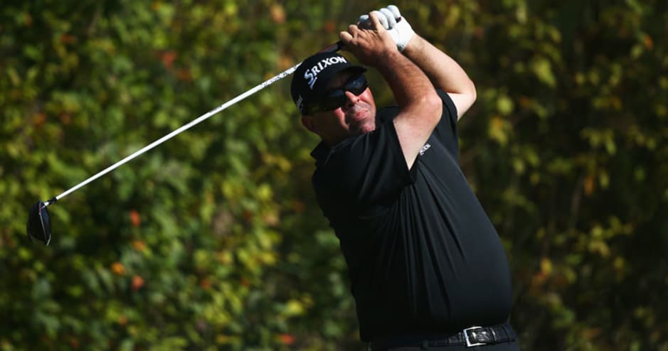 Kevin Stadler suffered a broken hamate bone and had surgery to fix the break last August. (Jan Kruger/Getty Images)